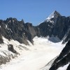 vue depuis les grands montets o