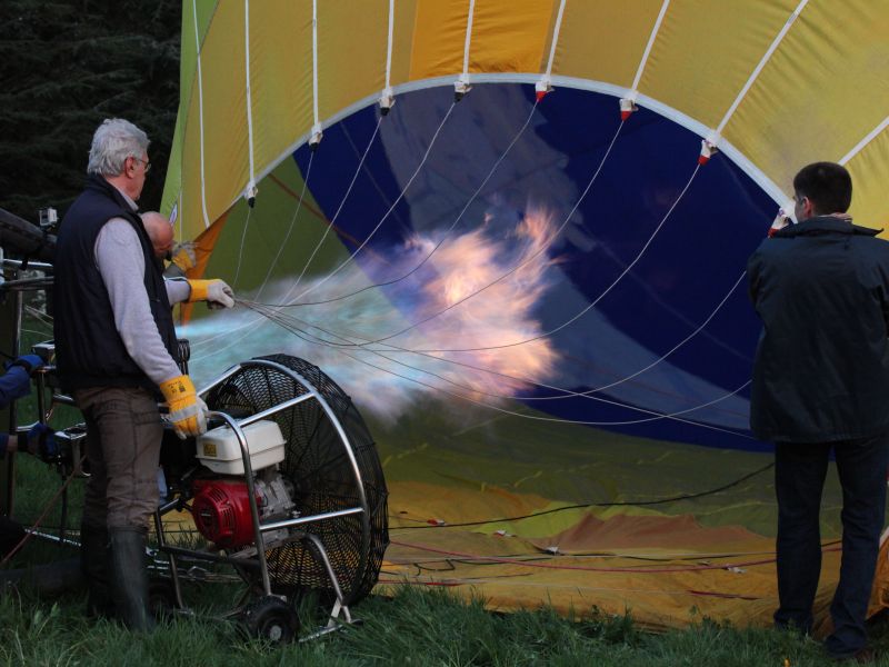 La Dombe en montgolfière 2011