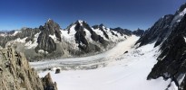 vue depuis les grands montets o